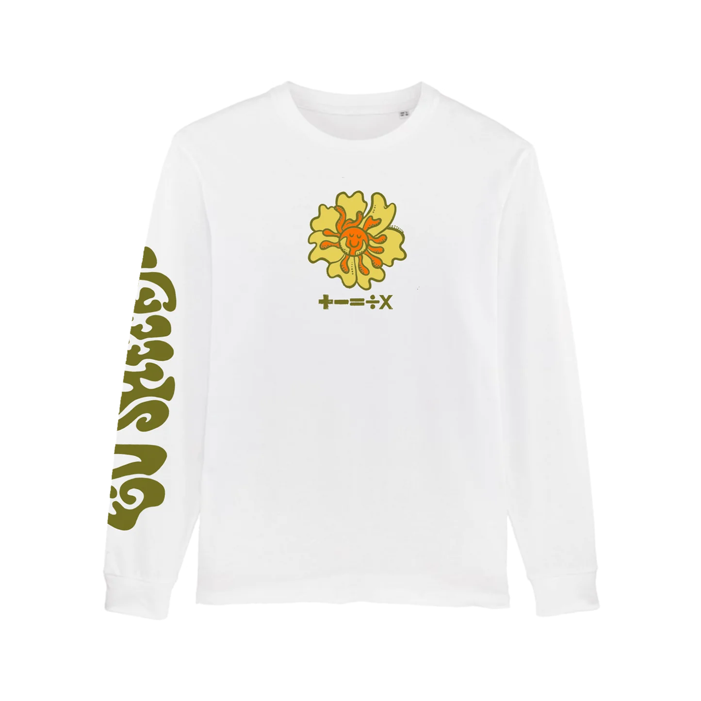 Flower Head Longsleeve T-Shirt